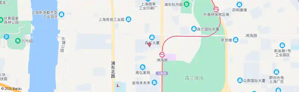 上海繁锦路洲海路_公交站地图_上海公交_妙搜公交查询2025