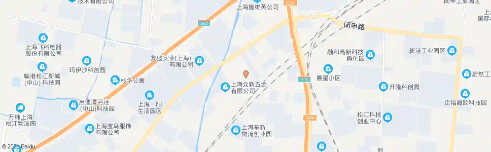 上海新经济园_公交站地图_上海公交_妙搜公交查询2025