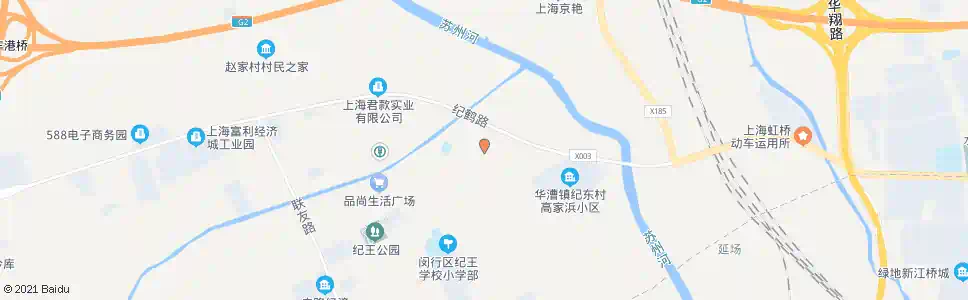 上海纪东路纪中路_公交站地图_上海公交_妙搜公交查询2025