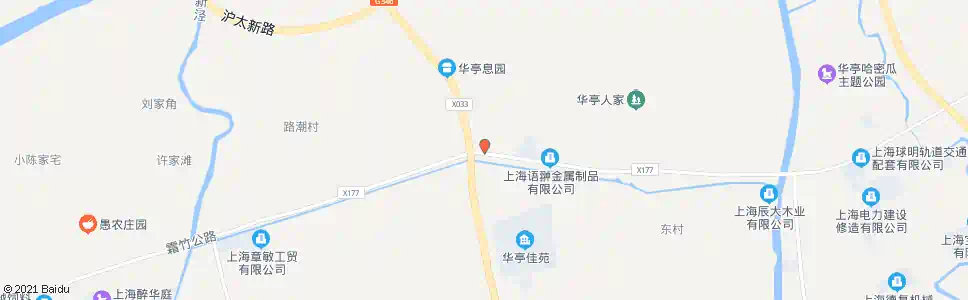 上海华亭南周_公交站地图_上海公交_妙搜公交查询2025