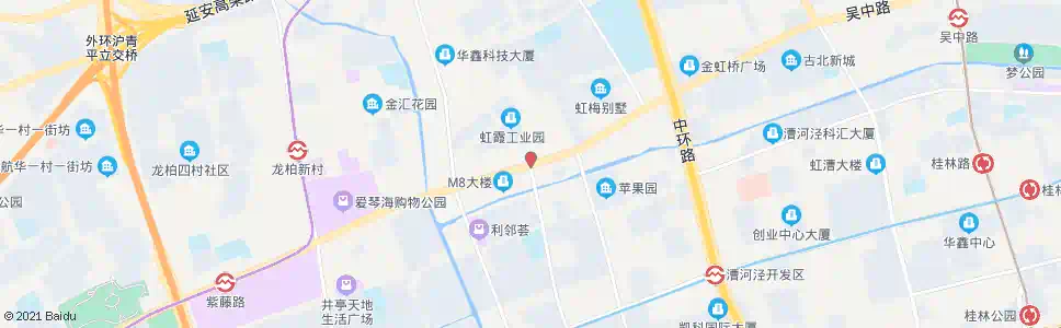 上海万源路吴中路_公交站地图_上海公交_妙搜公交查询2025