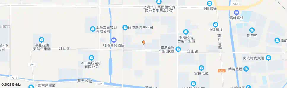 上海倚天路江山路_公交站地图_上海公交_妙搜公交查询2025