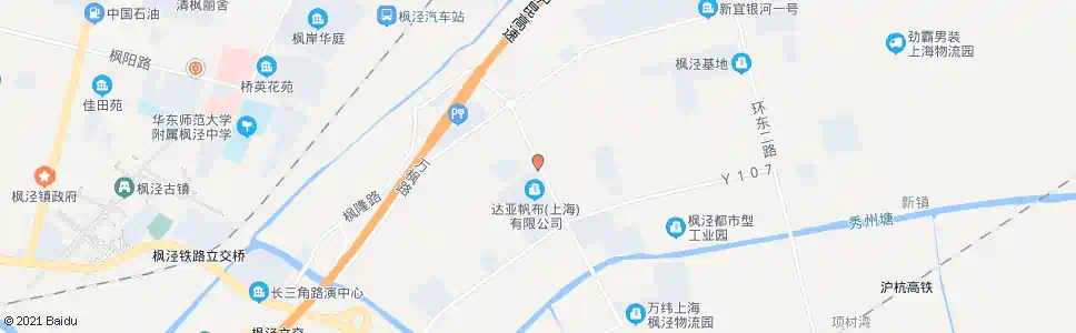 上海亭林东街(招呼站)_公交站地图_上海公交_妙搜公交查询2025
