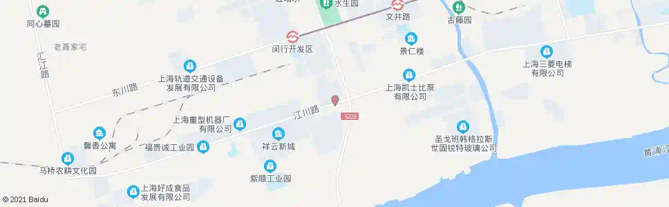 上海江川路昆阳路_公交站地图_上海公交_妙搜公交查询2025
