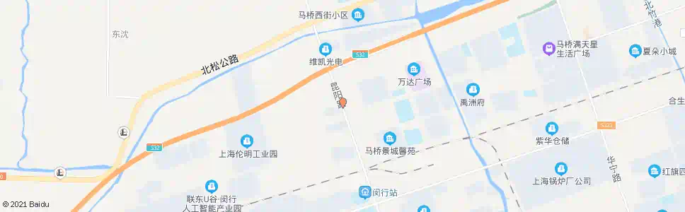 上海工农村_公交站地图_上海公交_妙搜公交查询2025