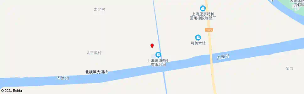 上海北王浜路老朱枫公路_公交站地图_上海公交_妙搜公交查询2025