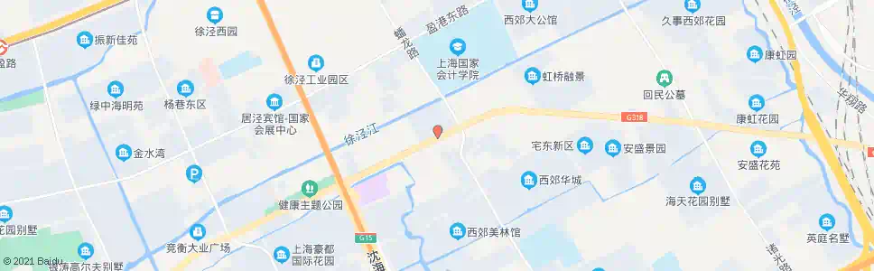 上海沪青平公路谢家宅(招呼站)_公交站地图_上海公交_妙搜公交查询2025