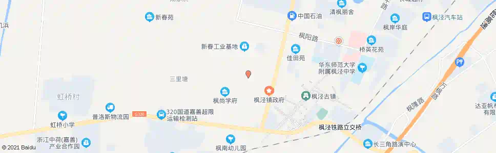 上海枫泾公墓_公交站地图_上海公交_妙搜公交查询2025