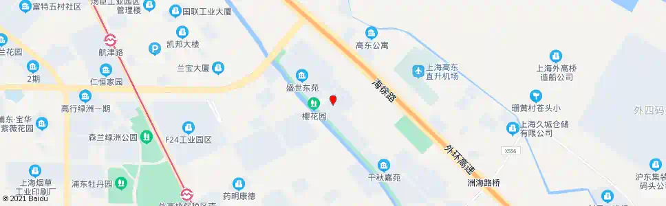 上海光泽路高东新路_公交站地图_上海公交_妙搜公交查询2025