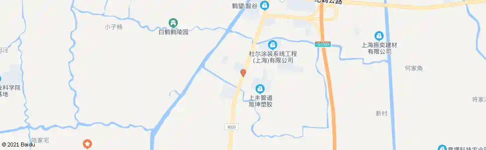 上海外青松公路白鹤_公交站地图_上海公交_妙搜公交查询2025