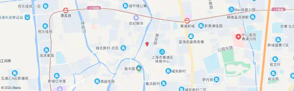上海青赵公路青安路(庆华小学)_公交站地图_上海公交_妙搜公交查询2025