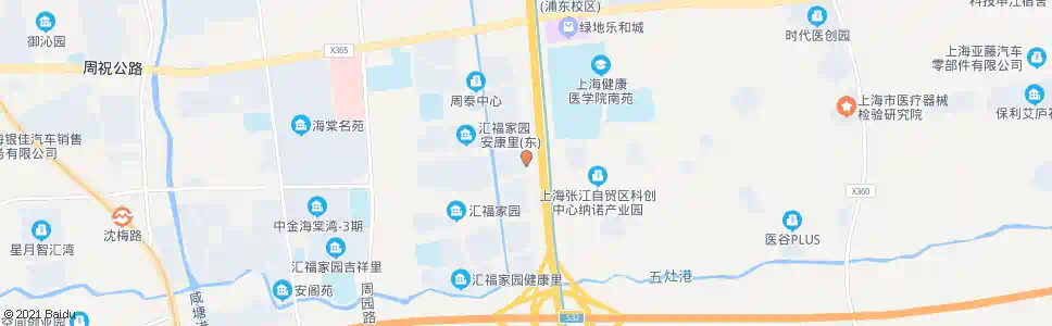 上海周秀路沈梅东路_公交站地图_上海公交_妙搜公交查询2025