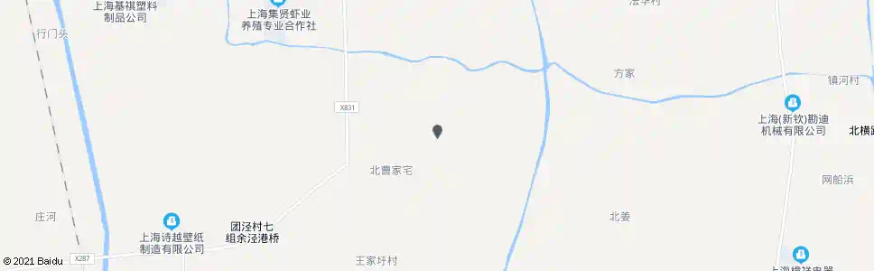 上海八桥村_公交站地图_上海公交_妙搜公交查询2025