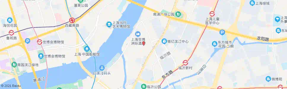 上海世博村路沂南路_公交站地图_上海公交_妙搜公交查询2025