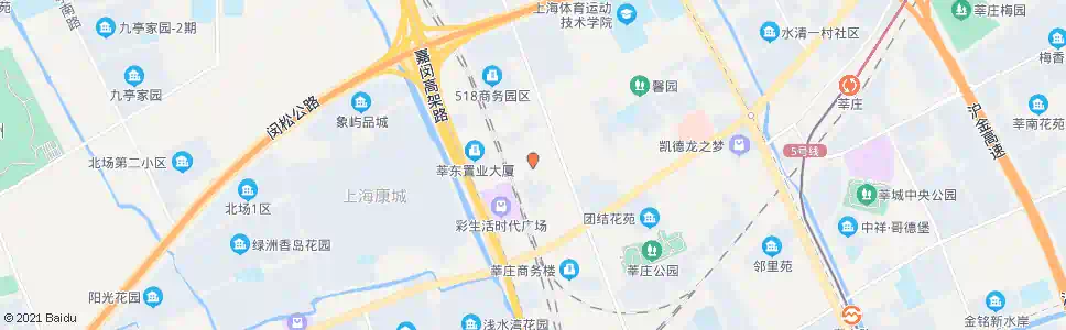 上海外环路莘沥路_公交站地图_上海公交_妙搜公交查询2025