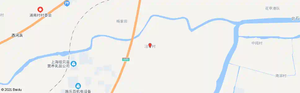 上海泾圩村_公交站地图_上海公交_妙搜公交查询2025