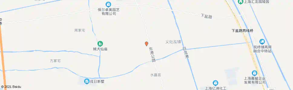上海东港东路姚家庙_公交站地图_上海公交_妙搜公交查询2025