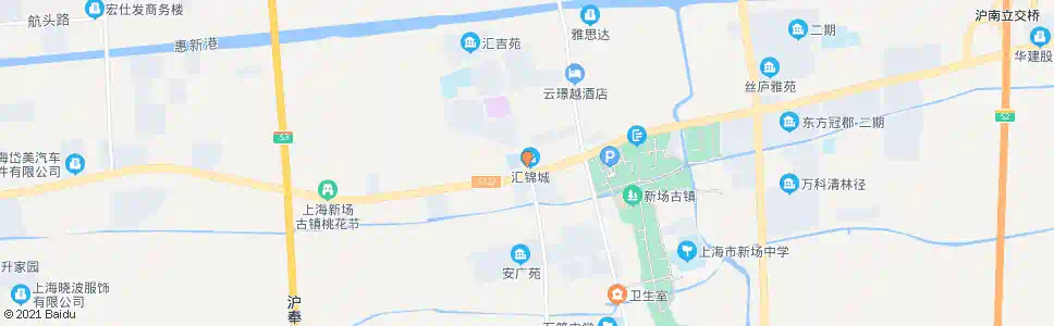 上海新环西路沪南公路_公交站地图_上海公交_妙搜公交查询2025