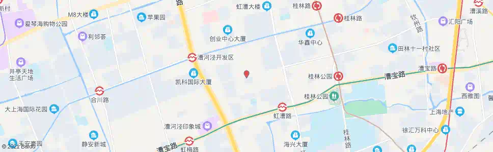 上海田林路桂平路_公交站地图_上海公交_妙搜公交查询2025