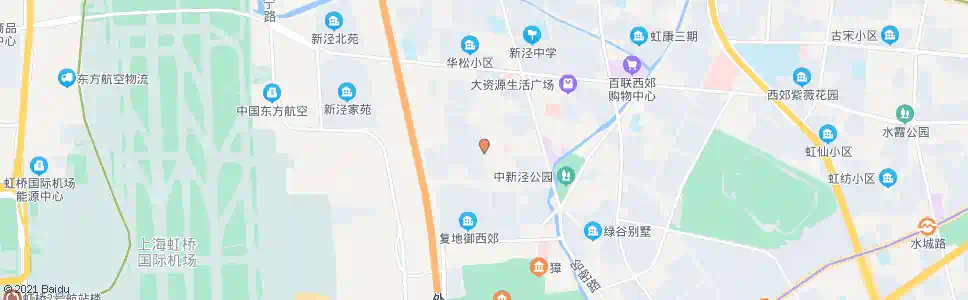 上海新泾路福泉路_公交站地图_上海公交_妙搜公交查询2025