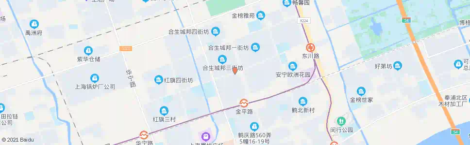 上海景谷路金平路_公交站地图_上海公交_妙搜公交查询2025