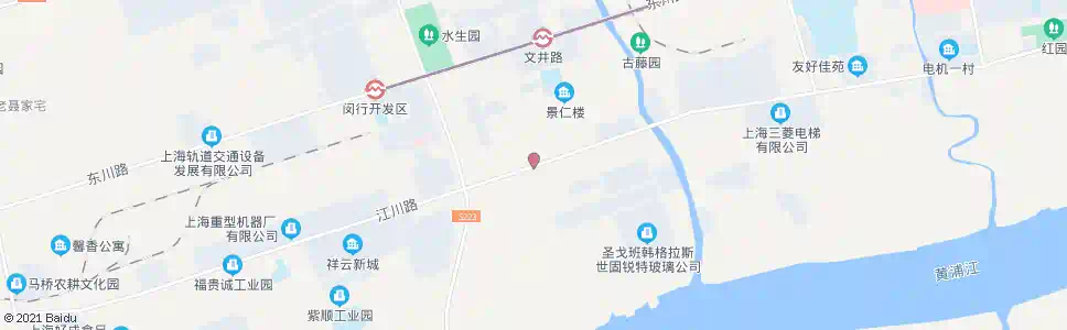 上海江川路丽江路_公交站地图_上海公交_妙搜公交查询2025