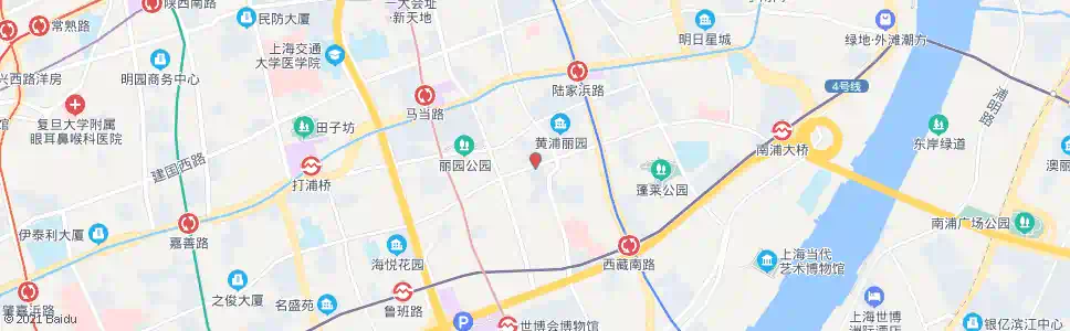 上海制造局路斜土路_公交站地图_上海公交_妙搜公交查询2025