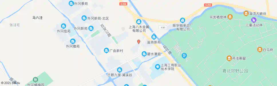 上海祁昌路外青松公路_公交站地图_上海公交_妙搜公交查询2025