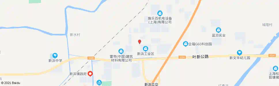 上海新工路_公交站地图_上海公交_妙搜公交查询2025