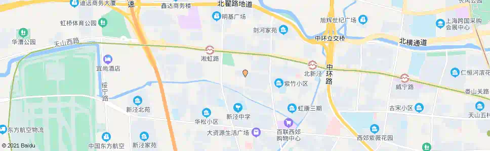 上海平塘路泉口路_公交站地图_上海公交_妙搜公交查询2025