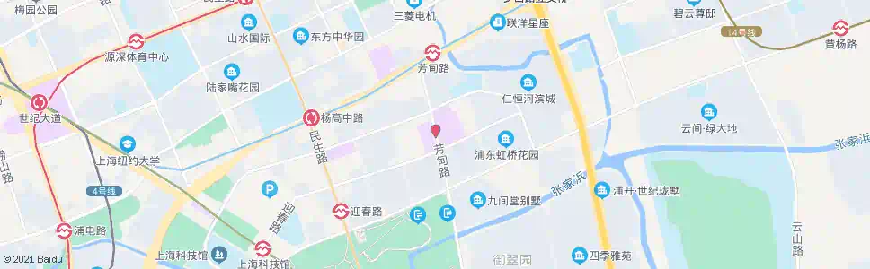 上海芳甸路迎春路_公交站地图_上海公交_妙搜公交查询2025