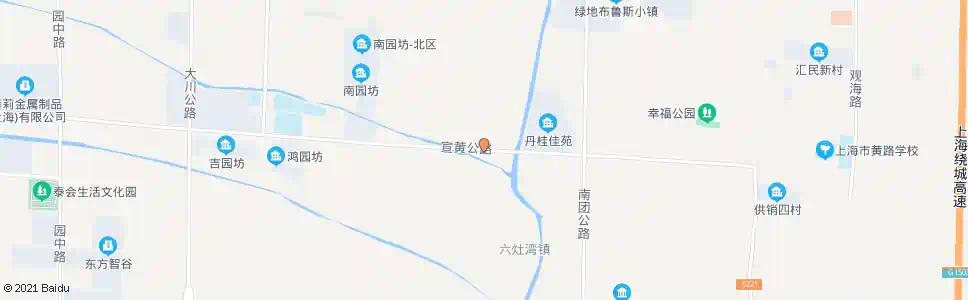 上海宣黄公路英雄村8组_公交站地图_上海公交_妙搜公交查询2025