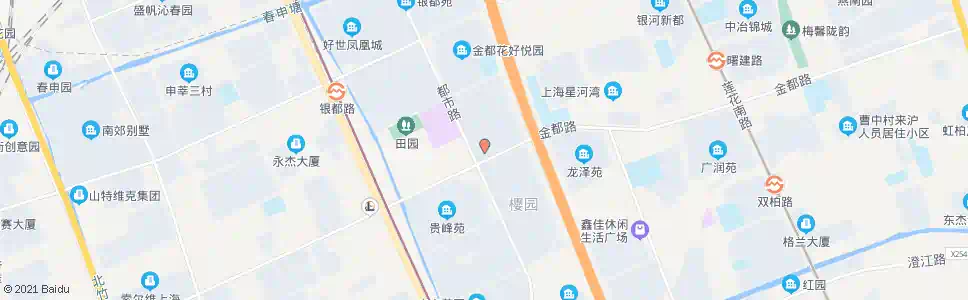 上海腾谷苑(都市路金都路)_公交站地图_上海公交_妙搜公交查询2025