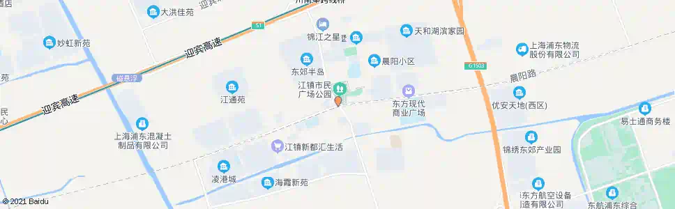 上海晨阳路川南奉公路_公交站地图_上海公交_妙搜公交查询2025