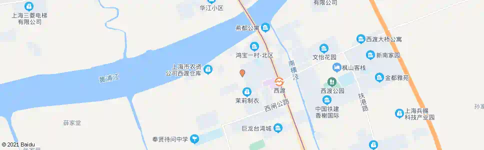 上海兴中路鸿学路_公交站地图_上海公交_妙搜公交查询2025