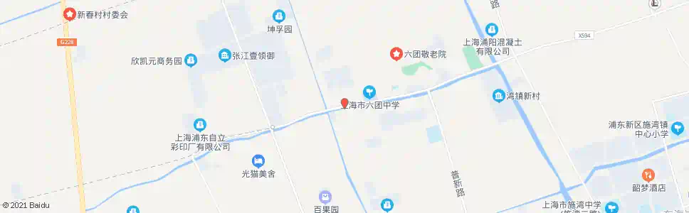 上海川六公路六陈路_公交站地图_上海公交_妙搜公交查询2025