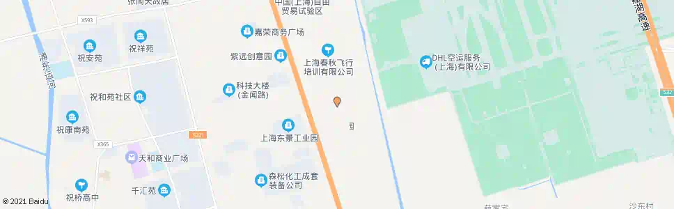 上海东场_公交站地图_上海公交_妙搜公交查询2025