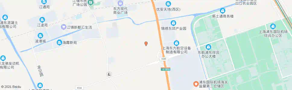 上海中横港路东立新_公交站地图_上海公交_妙搜公交查询2025