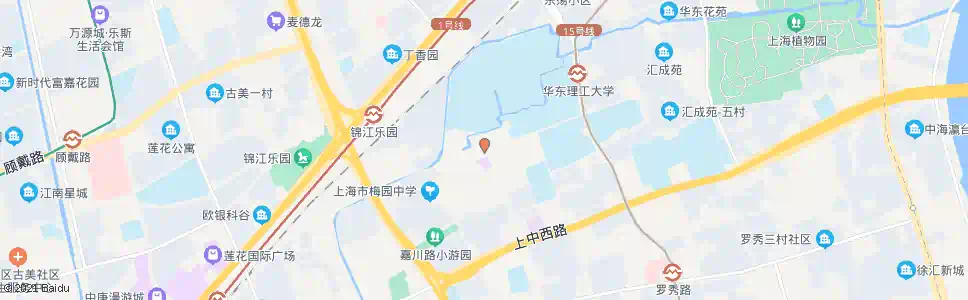 上海梅陇路龙州路(化工四村)_公交站地图_上海公交_妙搜公交查询2025
