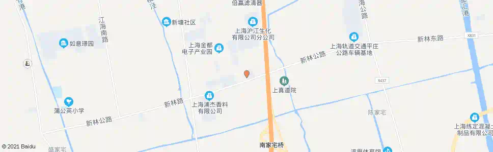 上海平林路新林路_公交站地图_上海公交_妙搜公交查询2025