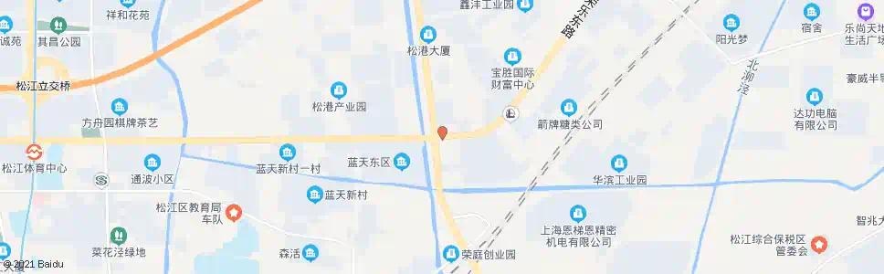 上海松卫公路_公交站地图_上海公交_妙搜公交查询2025
