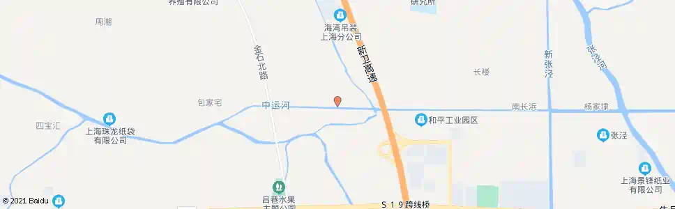 上海和平村委_公交站地图_上海公交_妙搜公交查询2025
