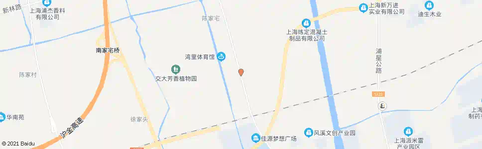 上海海湾村村委会_公交站地图_上海公交_妙搜公交查询2025