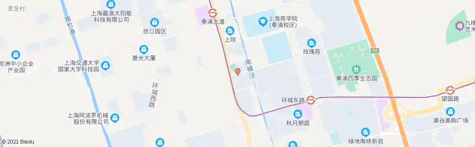 上海二严寺_公交站地图_上海公交_妙搜公交查询2025