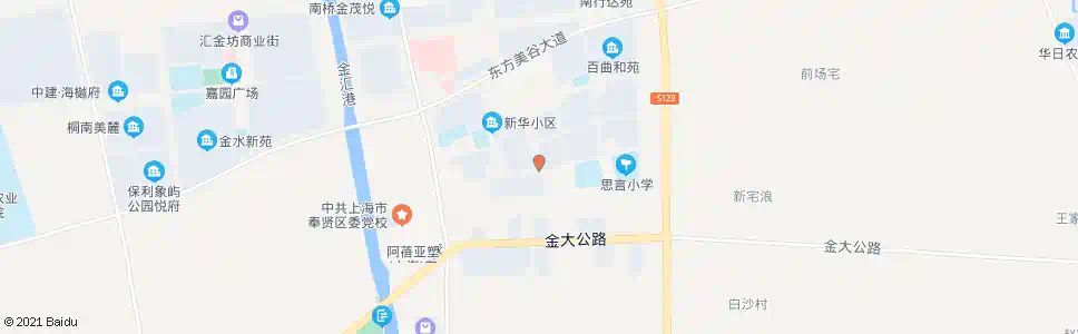 上海贤百路农民街_公交站地图_上海公交_妙搜公交查询2025