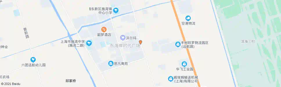 上海川南奉公路航城七路_公交站地图_上海公交_妙搜公交查询2025