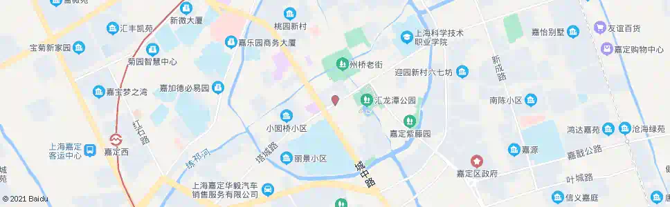 上海塔城路城中路_公交站地图_上海公交_妙搜公交查询2025
