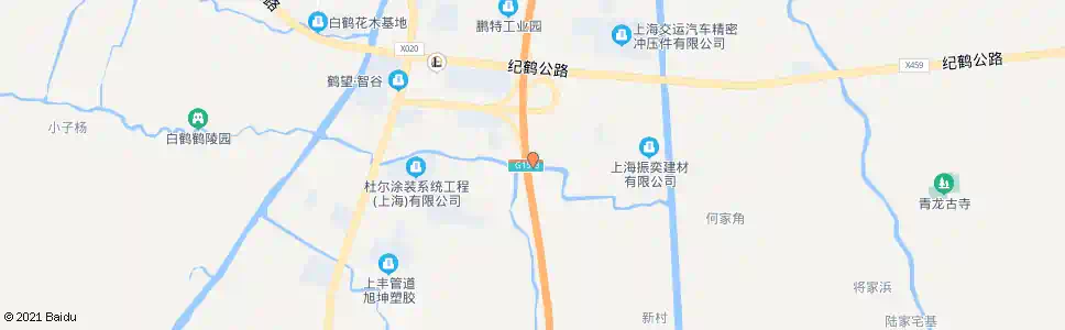 上海鹤辉路鹤园路_公交站地图_上海公交_妙搜公交查询2025