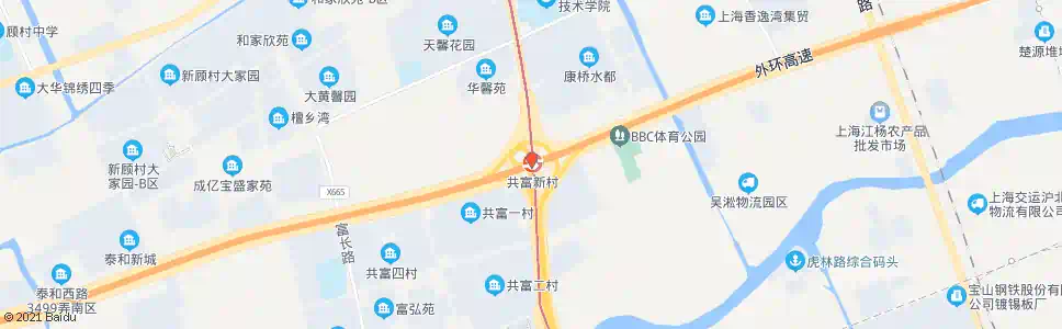 上海蕰川路泰和路_公交站地图_上海公交_妙搜公交查询2025