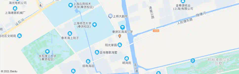 上海奉炮公路海工路_公交站地图_上海公交_妙搜公交查询2025